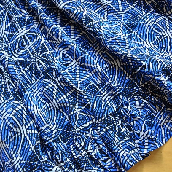 Maje Printed Viscose Dress With Smocking Size 36 US XS / S - Picture 9 of 14